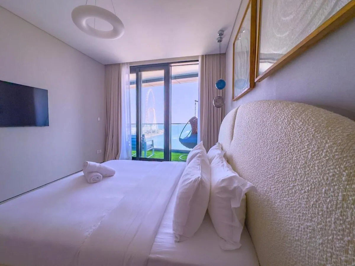 Address Beach Resort Epic Palm View 12Th Floor 4Guests 迪拜 公寓