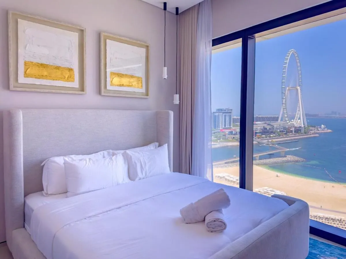 Apartmán Address Beach Resort Epic Palm View 12Th Floor 4Guests Dubaj