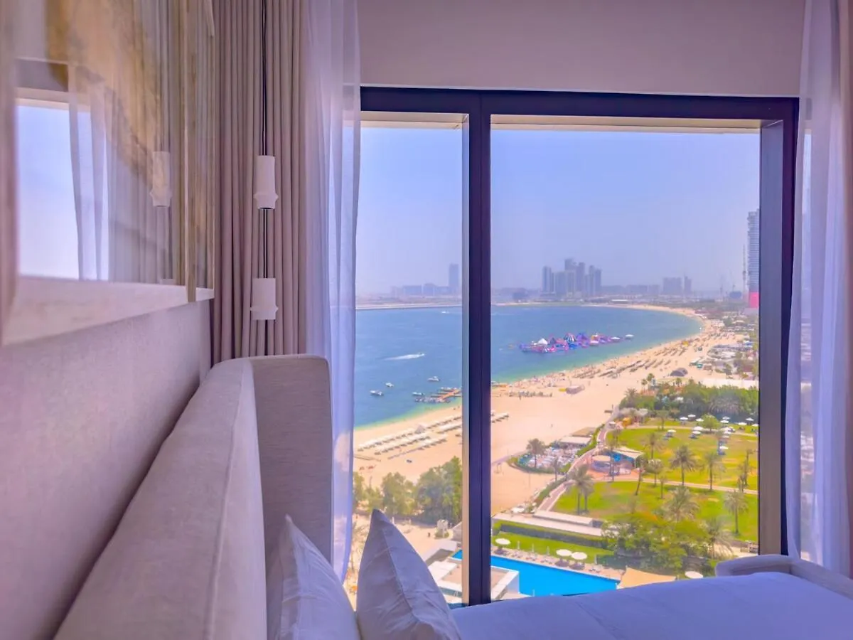 Address Beach Resort Epic Palm View 12Th Floor 4Guests Dubaj Apartmán