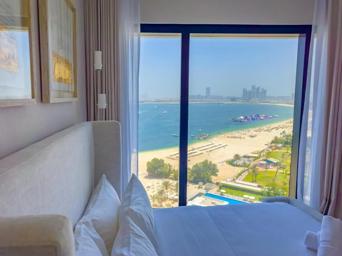 Address Beach Resort Epic Palm View 12Th Floor 4Guests Dubaj Apartmán
