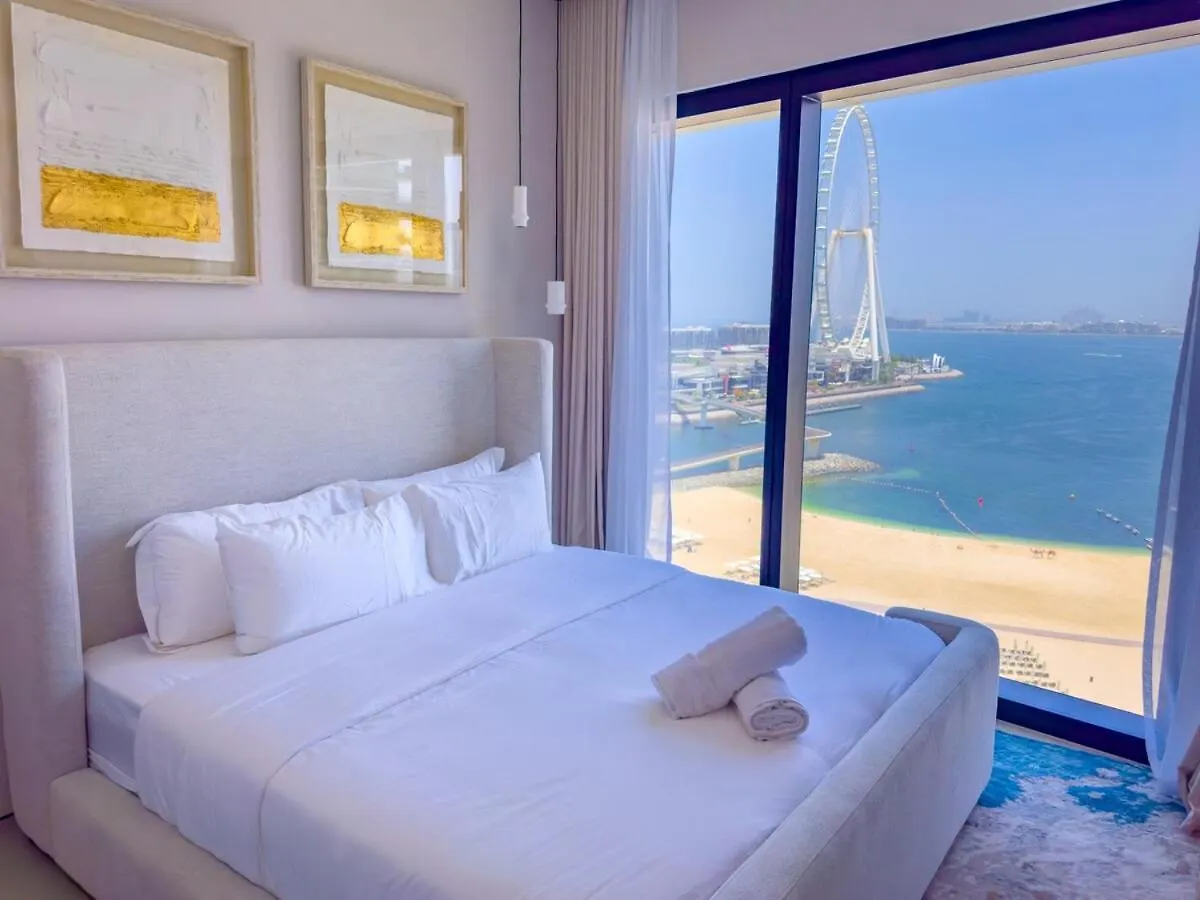 Address Beach Resort Epic Palm View 12Th Floor 4Guests Dubaj Apartmán