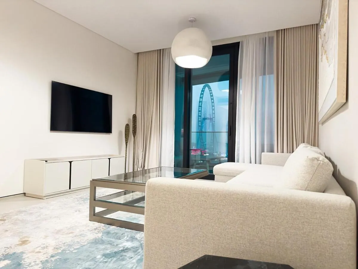 Apartmán Address Beach Resort Epic Palm View 12Th Floor 4Guests Dubaj
